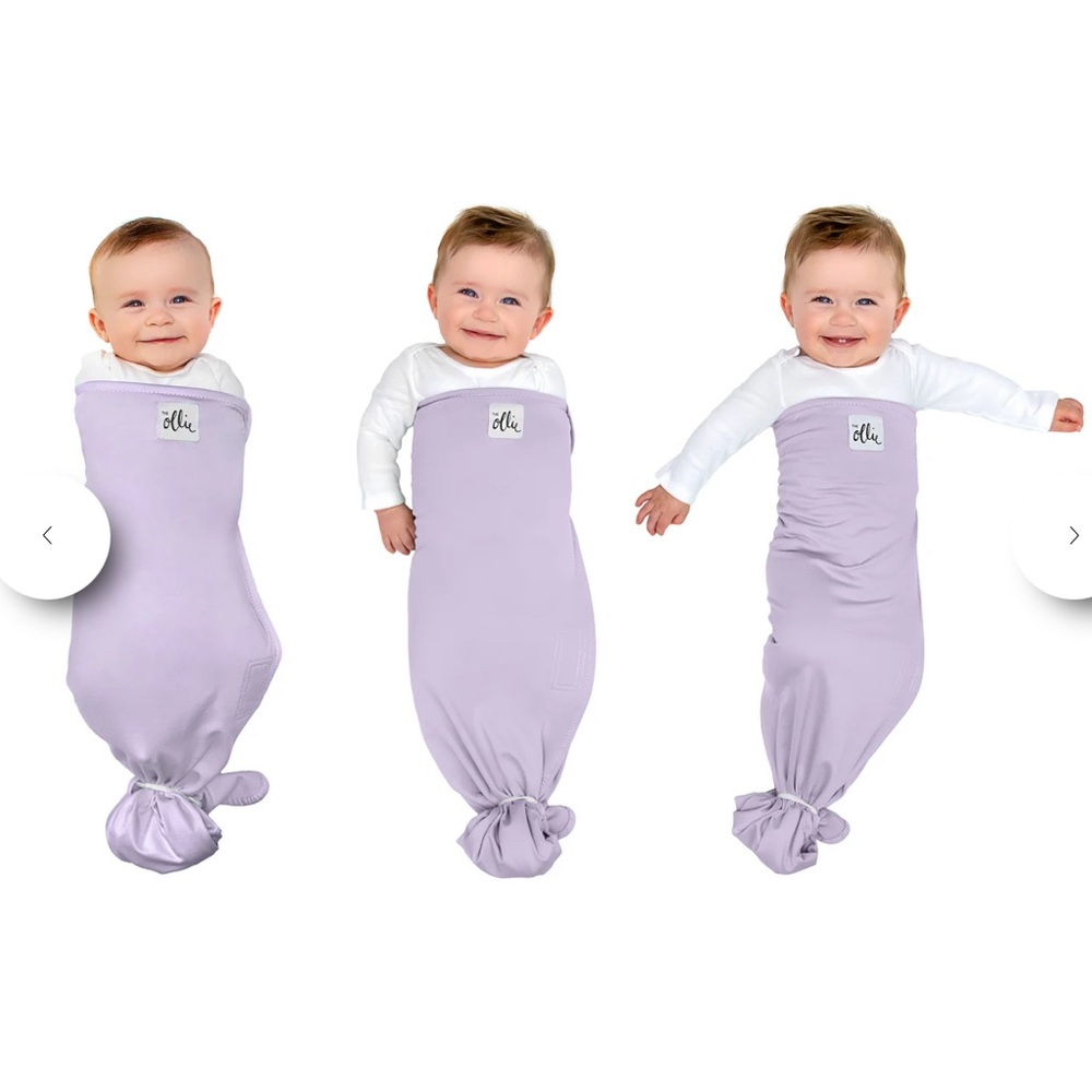 Lilac Baby Swaddle by